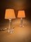 Daum France Crystal Table Lamps, 1960, Set of 2 2