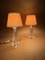Daum France Crystal Table Lamps, 1960, Set of 2, Image 2