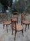 No. 66 Bistro Dining Chairs from Thonet, Vienna, Austria, 1910s, Set of 4 2