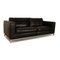 Manolito 3-Seater Sofa in Anthracite Leather from Machalke 8