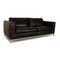 Manolito 3-Seater Sofa in Anthracite Leather from Machalke, Image 8
