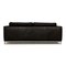 Manolito 3-Seater Sofa in Anthracite Leather from Machalke 10