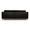 Manolito 3-Seater Sofa in Anthracite Leather from Machalke, Image 10