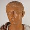 Colonne con busti di imperatori in ceramica di Tommaso Barbi, set di 2, Immagine 5