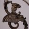 Lámpara de araña modernista de bronce, Imagen 5