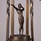 Art Nouveau Bronze Chandelier, Image 6