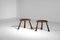 Rustic Tripod Stools, 1960, Set of 2 12