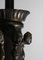 Lampadario grande in bronzo patinato nero, anni '30-'40, Immagine 2