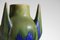 Vaso in ceramica smaltata blu e verde di Gilbert Méténier, anni '20, Immagine 5