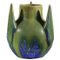 Blue and Green Glazed Free-Form Ceramic Vase by Gilbert Méténier, 1920s 1