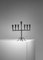 Brutalist Wrought Iron Candleholder for 7 Candles, France, 1960s 8