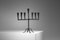 Brutalist Wrought Iron Candleholder for 7 Candles, France, 1960s 4
