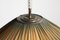 Large Italian Brass Wall Light with Silk Fringe Shade, 1950s, Image 8