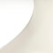 Tavolo da pranzo circolare bianco attribuito ad Arne Jacobsen per Fritz Hansen, inizio XXI secolo, Immagine 3
