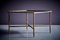 French Brass and Antiqued Mirror Maison Side Table, 1960s, Image 7