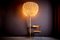 German Uchiwa Floor Lamp in Bamboo and Paper by Ingo Maurer, 1970s 3