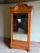 Antique Mahogany Louis Philippe Crest Cabinet, 1850s 1