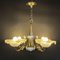 Art Deco Ice Glass Lamp from Ezan, 1930s 12