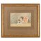 Georges D'Espanat, Figurative Scene, 20th Century, Drawing on Paper, Framed, Image 1
