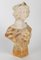 Napoleon III Alabaster Sculpture of an Lady, 1800s, Image 3