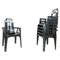 Boston Chairs by Pierre Paulin for Henry Massonnet, 1988, Set of 6 1