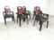 Boston Chairs by Pierre Paulin for Henry Massonnet, 1988, Set of 6 7