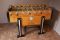 Mid-Century French Wooden Foosball Table 1