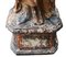 Statue der Heiligen Klara von Assisi aus polychromem Holz, Ende 16. - Anfang 17. Jh. 7