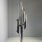 Modern Italian Space Age Floor Lamp in Chromed Metal, 1970s 9