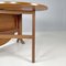 Mid-Century Modern English Wooden Dining Table with Flap Doors, 1960s 15
