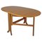 Mid-Century Modern English Wooden Dining Table with Flap Doors, 1960s, Image 1