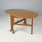 Mid-Century Modern English Wooden Dining Table with Flap Doors, 1960s 2