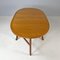 Mid-Century Modern English Wooden Dining Table with Flap Doors, 1960s 5