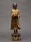 Buddha Subject in Gilded Polychome Carved Wood 1