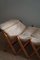 Sofá cama plegable de arpillera y lana de cordero, años 30, Imagen 14
