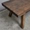 Vintage Hungarian Butcher's Block Coffee Table, 1920s 6
