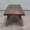 Vintage Hungarian Butcher's Block Coffee Table, 1920s, Image 3