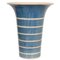 Blaue & Beige Vase von Kæhler 1