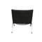Pk-22 Lounge Chair in Patinated Black Leather by Poul Kjærholm, 1980s 3