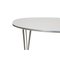 White Dining Table by Piet Hein, 1980s 4