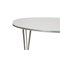 White Dining Table by Piet Hein, 1980s, Image 4
