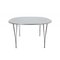 Grey Dining Table by Piet Hein, 1980s 2