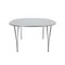 Grey Dining Table by Piet Hein, 1980s, Image 2