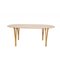 Beech Dining Table by Piet Hein, 1980s 1