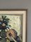 Still Life with Lute, Oil Painting, 1950s, Framed 7