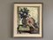 Still Life with Lute, Oil Painting, 1950s, Framed 1
