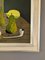 Pipa y peras, pintura al óleo, años 50, enmarcado, Imagen 10