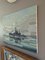 The Navy Ship Coastal & Seascapes, años 50, con marco, Imagen 4