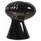 Space Age Black Glazed Ceramic Vase by E. Bioli for Il Picchio, Italy, 1970s, Image 1