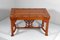 Jugendstil Tisch aus Holz mit Intarsien und Holzschnitzereien von Ducrot, Italien, 1900er 3